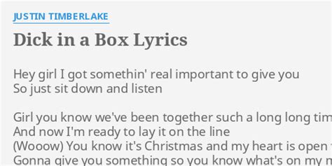 d in a box lyrics|d in a box album.